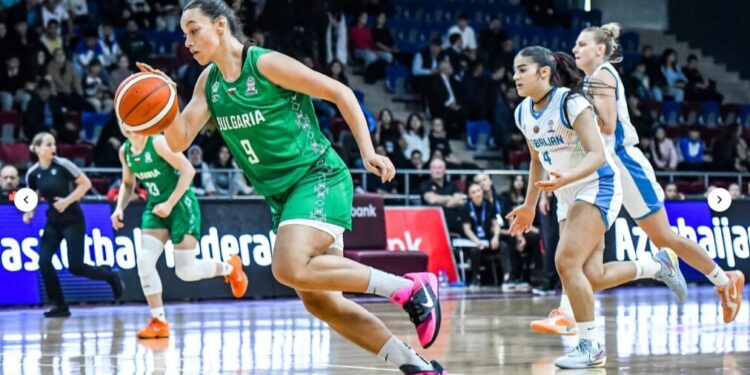 Болгарія розгромила Азербайджан в матчі суперниць України у відборі на Євробаскет-2027 – Федерація баскетболу України