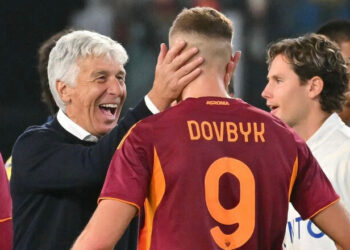 Гасперини оценил игру Довбика в матче Рома – Парма, в котором украинец забил гол