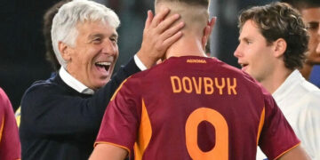 Гасперини оценил игру Довбика в матче Рома – Парма, в котором украинец забил гол