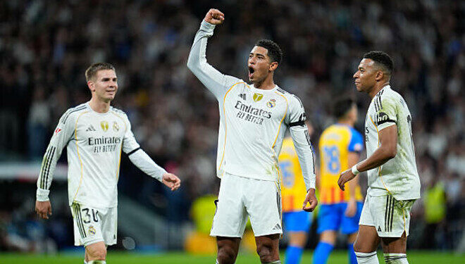 Мадридский “Реал” не оставил шансов “Валенсии” в 9 туре Ла Лиги