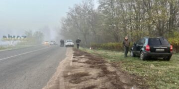 На Черкащині п’яний водій спричинив ДТП: постраждали двоє людей