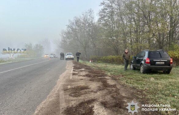 На Черкащині п’яний водій спричинив ДТП: постраждали двоє людей
