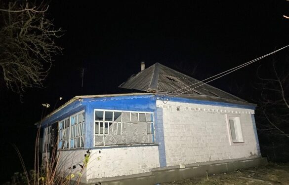 На Черкащині сили ППО знищили три десятки ворожих БпЛА: пошкоджені будинки, авто та лінії електропередач (ФОТО)