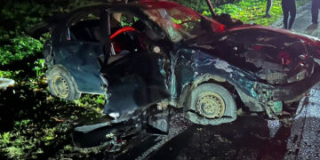 На Івано-Франківщині через п’яного водія BMW зіткнулись три авто: є загиблий (ФОТО)