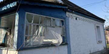 На Золотоніщині допомагають мешканцям одного з сіл після падіння уламків ворожого БпЛА