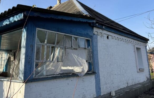 На Золотоніщині допомагають мешканцям одного з сіл після падіння уламків ворожого БпЛА