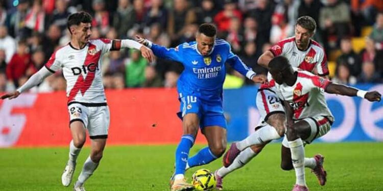 «Реал» потерял очки с «Райо Вальекано» в 12 туре Ла Лиги