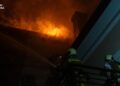 У центрі Києва зранку горіла адмінбудівля