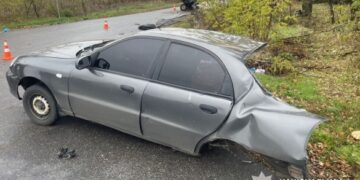 У Черкаському районі в ДТП одну з автівок розірвало надвоє (ФОТО)