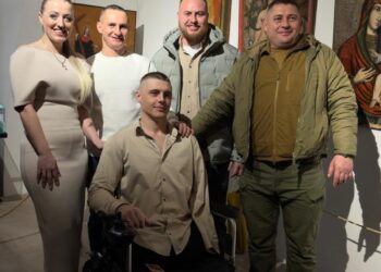 У Дубенському замку одружилися захисник «Вітер» та захисниця «Перемога»