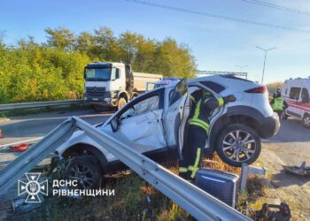 У Рівному поблизу зоопарку сталася ДТП: травмовано двох жінок