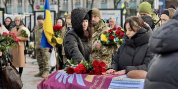 У Рівному провели в останню земну дорогу Захисника України – Євгена Грабового, який загинув 19 листопада 2024 року