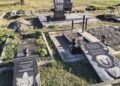 У селі на Черкащині вандали зруйнували десятки пам’ятників на кладовищі