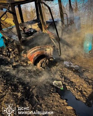 У Шевченківській ТГ на боєприпасі підірвався трактор: постраждав водій » Миколаївський Оглядач