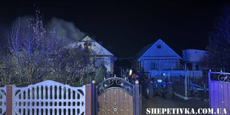 У Судилкові горів житловий будинок (відео) —Хмельнитчина