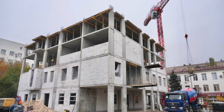 У Запоріжжі триває будівництво нового хірургічного корпусу дитячої лікарні – перших пацієнтів приймуть навесні 2026 року | Новости Запорожья