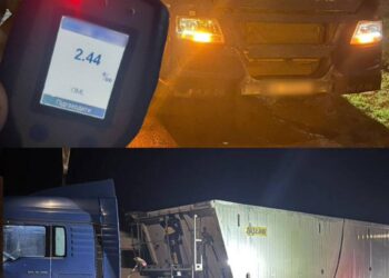 В Дубно п’яний водій вантажівки влетів у бетонний блок