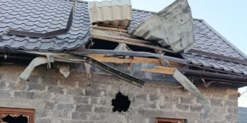 В одній із громад Прикарпаття через ворожі обстріли пошкоджені дев’ять будинків (ФОТО)