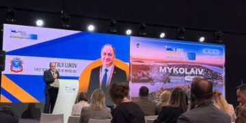 Віталій Луков презентував Миколаїв на міжнародній виставці Rebuild Ukraine 2025 » Миколаївський Оглядач