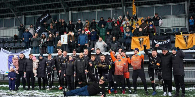 Команда з Івано-Франківська «Бартка» стала чемпіоном України з ампфутболу