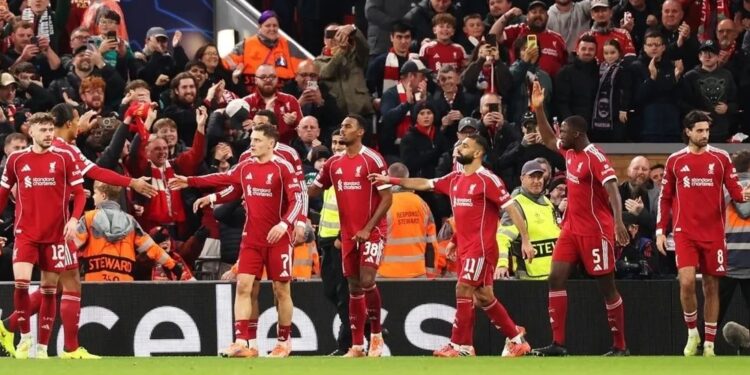 «Ливерпуль» вырвал ничью против «Сандерленда» в матче АПЛ сезона-2025/26