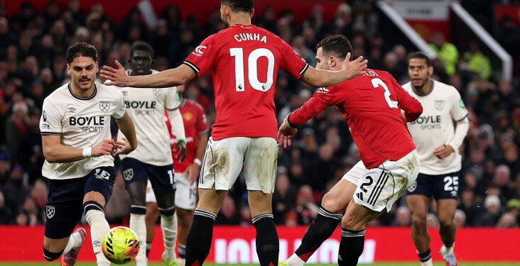 «Манчестер Юнайтед» потерял победу над «Вест Хэмом» в 14 туре АПЛ