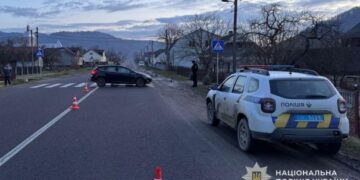 На Львівщині внаслідок ДТП травмувався 14-річний мотоцикліст