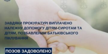 Прокуратура домоглася виплати понад 70 тисяч гривень дітям-сиротам Звенигородщини — Новости Черкасс