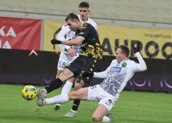 «Рух» перервав «суху» серію «Полісся» і здобув третю поспіль перемогу в Чемпіонаті УПЛ