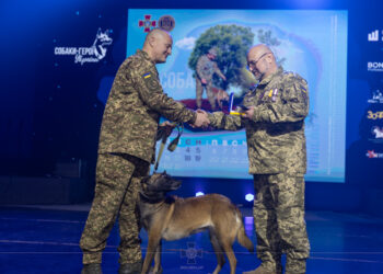 Службова собака Герда із Запоріжжя відзначена на церемонії Собаки-герої України – фото та подробиці | Новости Запорожья