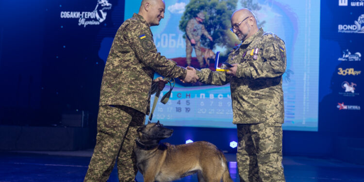 Службова собака Герда із Запоріжжя відзначена на церемонії Собаки-герої України – фото та подробиці | Новости Запорожья