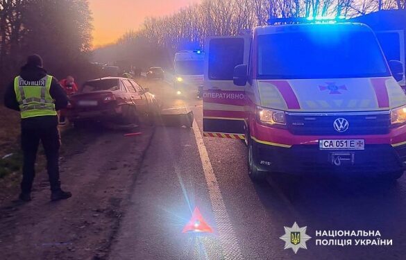 Смертельна аварія на Уманщині: водій не вижив після зіткненням із вантажівкою (ФОТО)