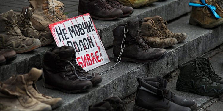 У День ЗСУ в Запоріжжі відбулася акція на підтримку військовополонених Берці пам’яті – фото та подробиці | Новости Запорожья