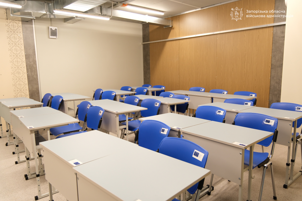 Подарунок до ювілею - у Запоріжжі відкриють ще одну підземну школу (фото, відео)