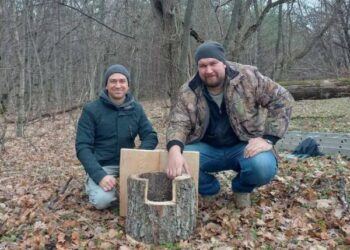 У Національному природньому парку «Холодний Яр» проводять роботи з приваблювання птахів — Новости Черкасс