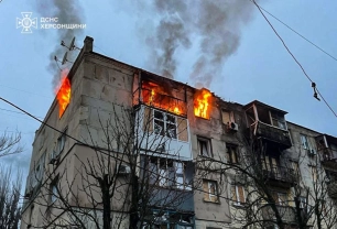 Ліквідація наслідків пожежі / ДСНС Херсонщини