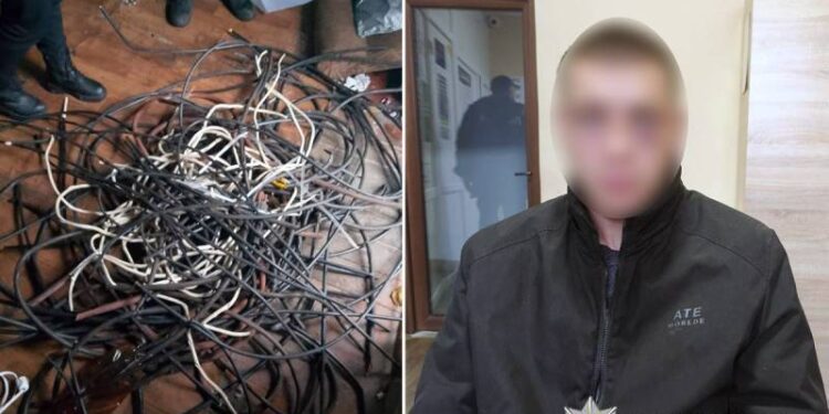 Вкрав із вагонного депо у Шепетівці 100 м електрокабелю та здав його як брухт —Хмельнитчина