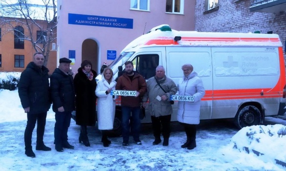 Багачевська громада отримала “швидку” від партнерів з Німеччини