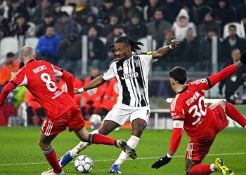 «Бенфика» проиграла «Ювентусу» в матче Лиги чемпионов