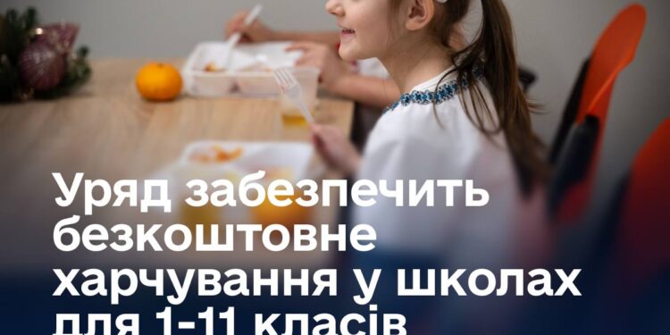 Безкоштовне харчування для школярів Запоріжжя з 2026 року – що зміниться | Новости Запорожья