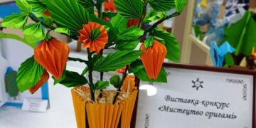 Юні митці показали свої вироби на виставці «Мистецтво оригамі» — Новости Черкасс