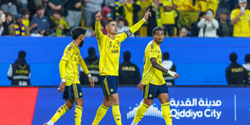 Криштиану Роналду дублем установил мировой рекорд и помог «Аль-Насру» выиграть у «Аль-Ахдуда»