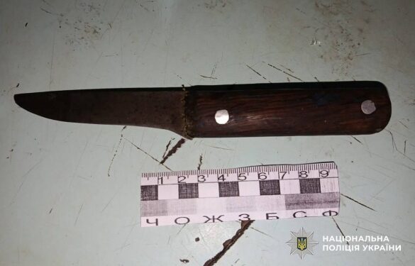 На Золотоніщині чоловік завдав ножового поранення знайомому під час застілля