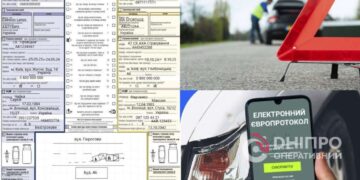 Оформлення європротоколу: як оформити ДТП під час блекауту – Дніпро оперативний