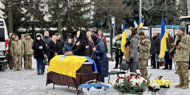 Рівне попрощалося з воїном Сергієм Дідичем