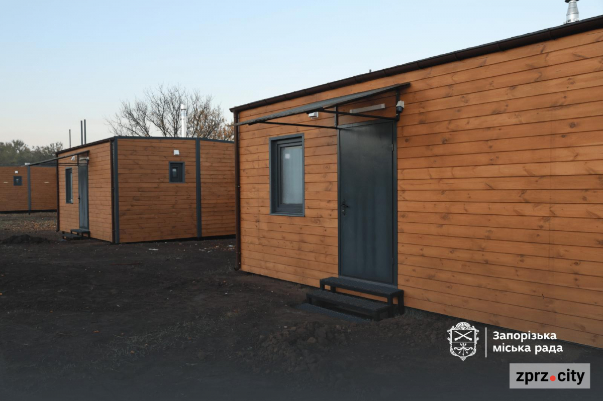 Модульні будинки для переселенців у Запоріжжі - хто має право та як отримати тимчасове житло