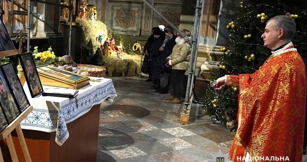 У Львові вшанували пам’ять загиблого поліцейського Віталія Словіка