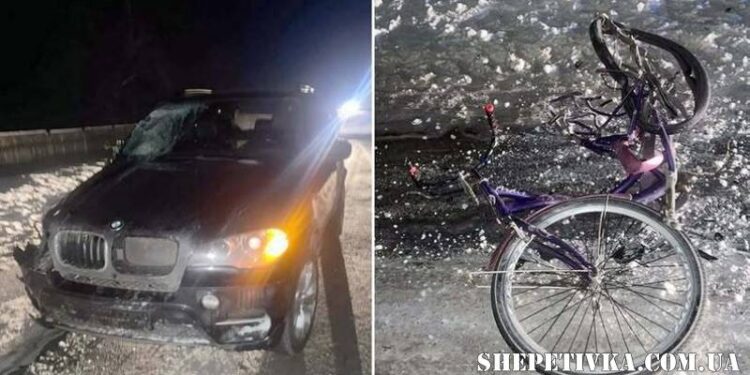 У селищі Понінка під колесами автомобіля загинув неповнолітній велосипедист —Хмельнитчина