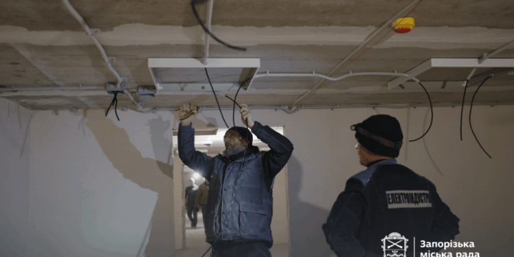 У Запоріжжі триває капітальний ремонт укриття 95-ї гімназії – коли завершать роботи | Новости Запорожья