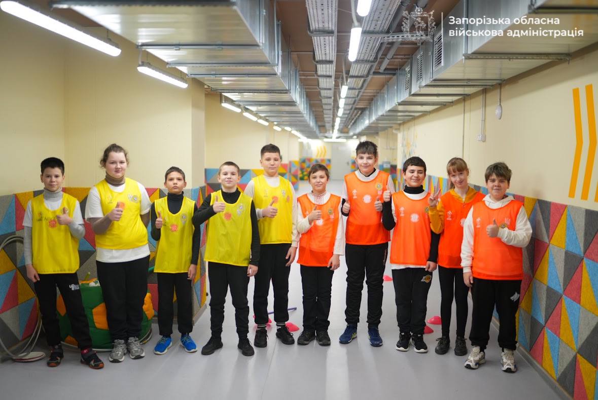 У Запорізькій області відкрили 18-ту підземну школу — як виглядає новий безпечний простір (фото, відео)